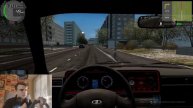 ТАКСИ АШОТ НА КЛАССИКЕ! Как же он чувствует жигуль! City Car Driving