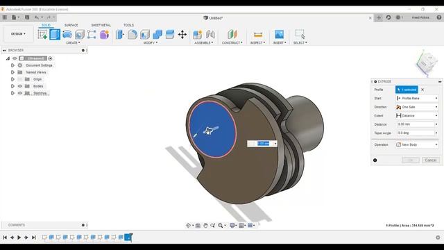 Introduction to Fusion 360-engine Project-crankshaft