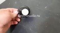 Соусник черный фарфоровый Кунстверк Kunstwerk арт 6347