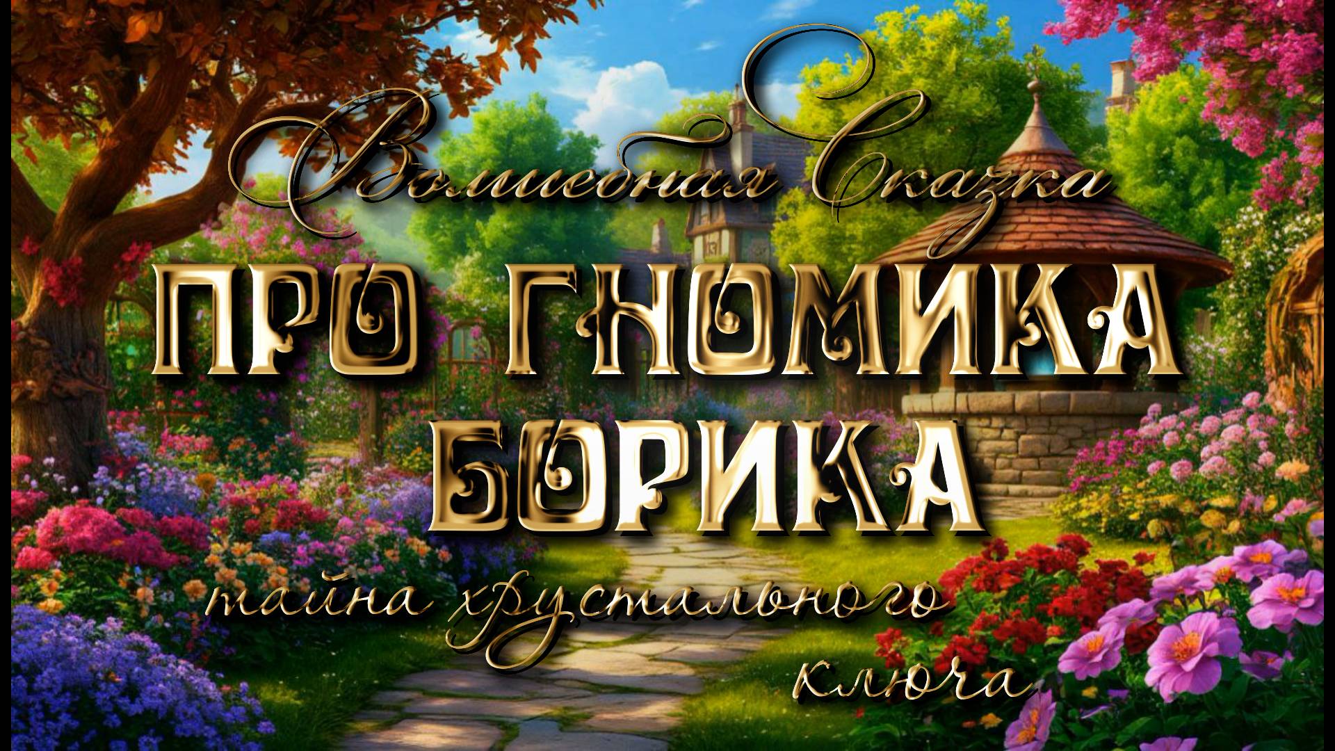 Сказка про гномика Борика. Тайна хрустального ключа.