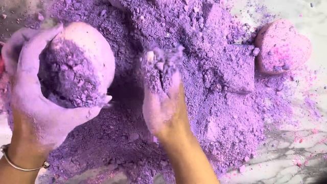 Dyed Soft Pink & Purple Gym Chalk + Reforms