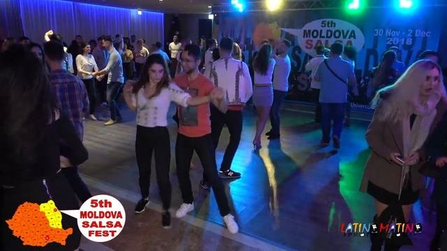 Catalin Topcea & Teodora Petrea ( Social Salsa ) @ Moldova Salsa Festival 2018 ( #702 )