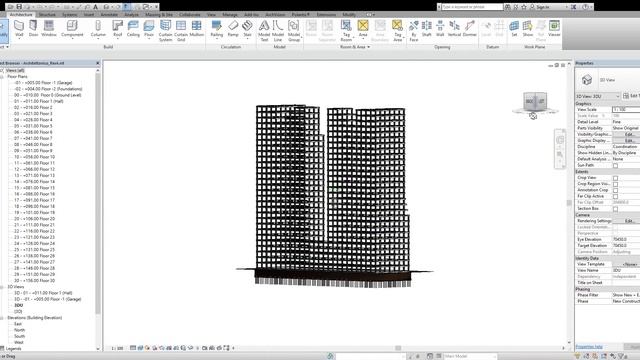 UAE Hotel Revit Structure Unity Teaser