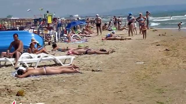 Пляж Витязево 1.07.2010. Анапа Курорт Инфо