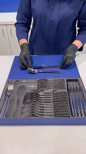 💙Создайте стильную сервировку с помощью столовых приборов Boston от Villeroy & Boch!