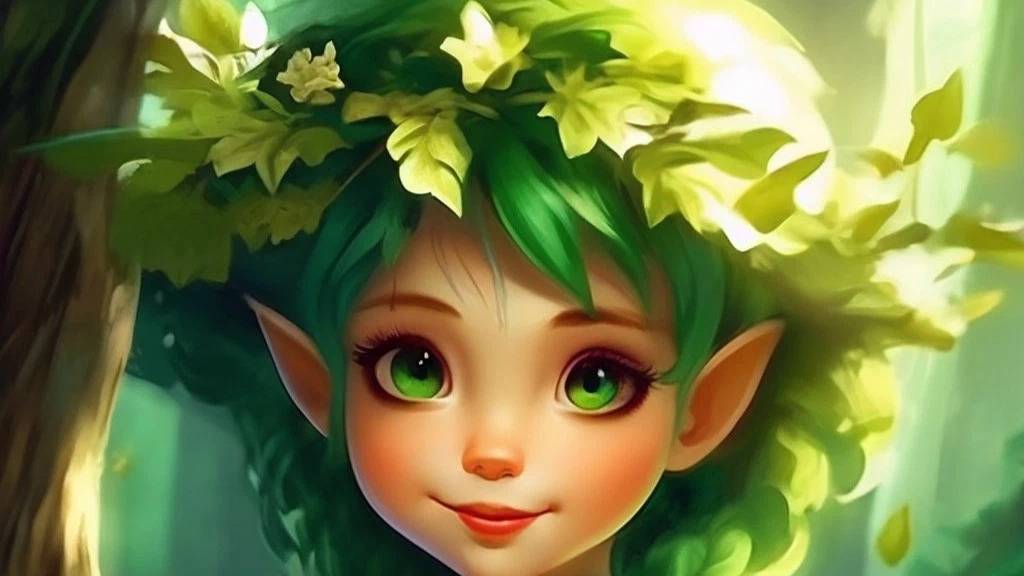Сказка о Лесной фее по имени Лия.