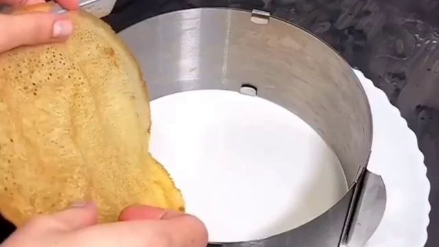 Готовим блинный торт
