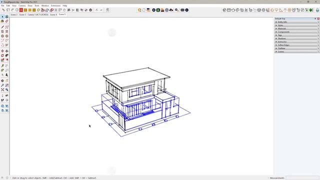 👻 #TIPS Tắt khung đen/ghi khỏi su không cần cài vray ( SketchUp ) - Dành cho mấy bác chỉ enscape