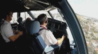 Потрясающий вид из кабины авиалайнера