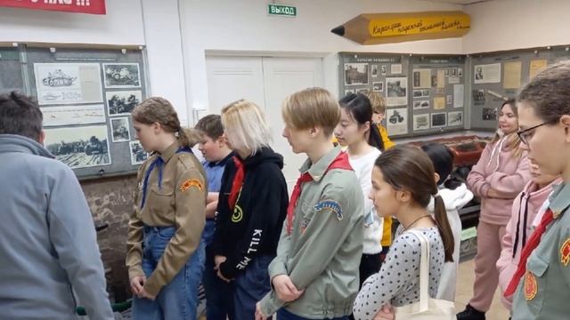 Экскурсия в музей т34