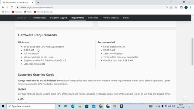 Basic Requirement And Download-Ep-01- Blender Tutorial In Hindi