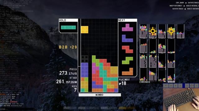 When You 50+ T-Spin Tetris Chain