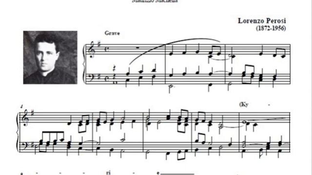 L. Perosi (1872-1956):  Preludio dalla "Missa de Beata" (original work) edited by Maurizio Machella