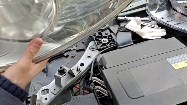뉴 sm3 전조등 교체