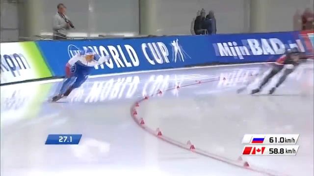 Speed Skating World Record 500m Pavel Kulizhnikov - 33:98, Salt Lake City (21 November 2015)