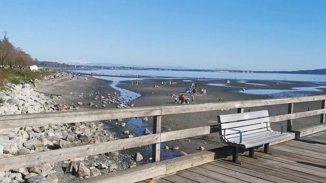 Посетили местный курорт White Rock