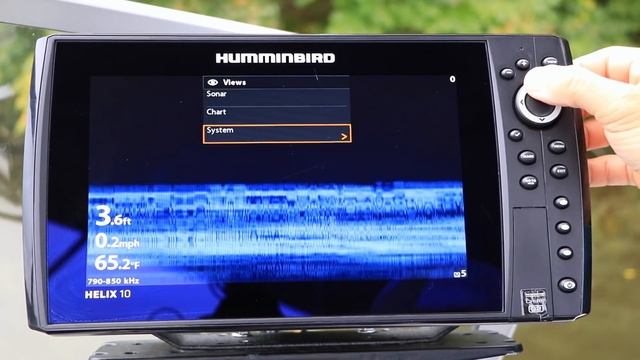 Humminbird HELIX How to View Sonar Screens | Shortcut X-press Key