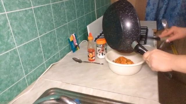 (60) Салат из желудков. Маловато, но вкусновато.mp4