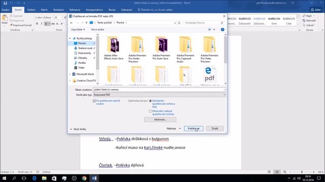 Převod Word/PDF