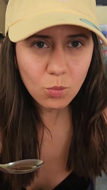 My Israeli sister about the beef noodles in Koh Lanta Thailand