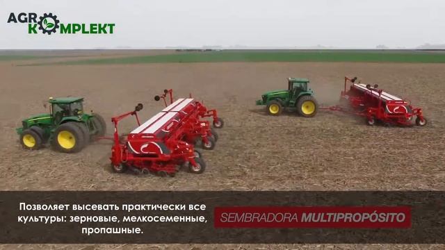 Nueva Pionera - универсальная сеялка по технологии No-Till