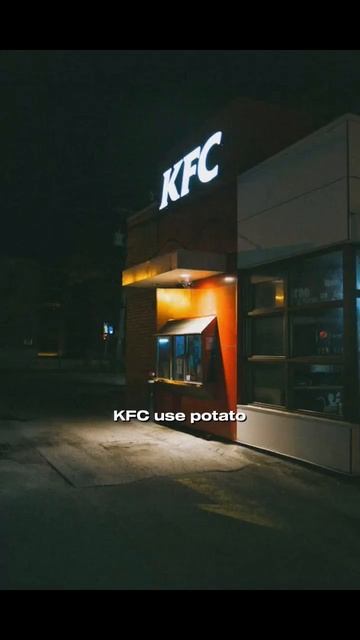 kfc use potato🧐 #fypシ #ytshorts #amazingfact