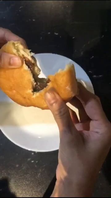 Chocolate filling donuts #shorts #ytshorts #youtubeshorts
