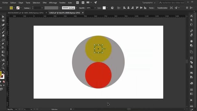 Draw Yin Yang Symbol (Illustrator Tutorial) - abcinformatic