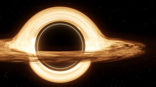 Rotating black hole - Blender 3.2.1