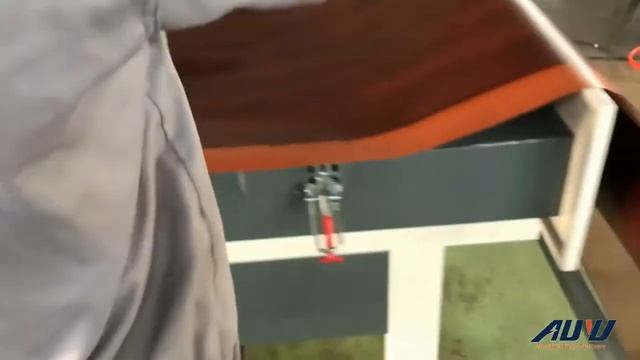 Automatic Vacuum Membrane Press Machine AUYU MACHINERY Dual working table