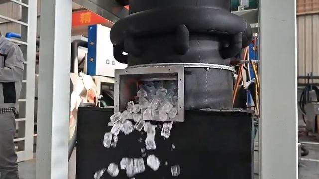 15 tons tube ice machine testing time!
