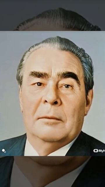 Оживший Леонид Ильич Брежнев.