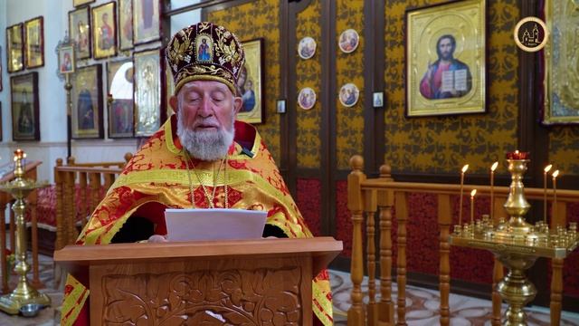 Беседа с участием настоятеля храма святых Царственных страстотерпцев г. Алушты.