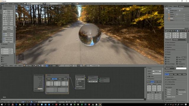 Blender 2.79 HDRI and Shadow Catcher tutorial