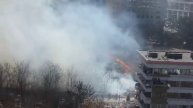 Аркадия. Свежий пожар. Российское консульство.