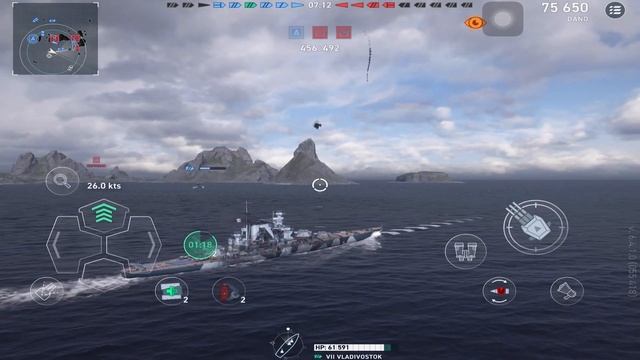 Vladivostok Kraken - World of Warships Legends (Mobile)