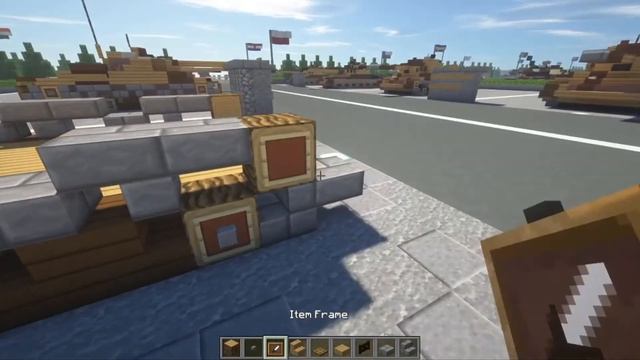 Minecraft WWII Build Tutorial: 45TP Habicha