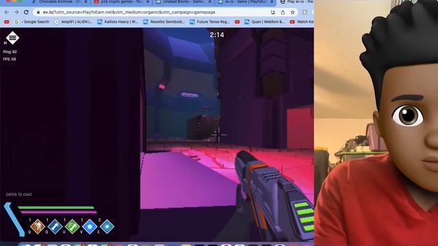EV.IO - Play to Earn Game BETTER THAN AXIE INFINITY 2022 (WATCH ME PLAY) FIRST PERSON SHOOTER