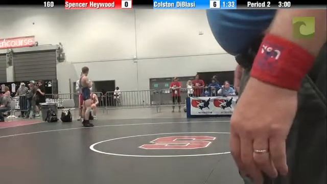 Men 160 - Spencer Heywood vs. Colston DiBlasi