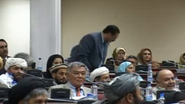 Shahid Mohammad Hashem Watanwall in the Afghan Parliament Part 4