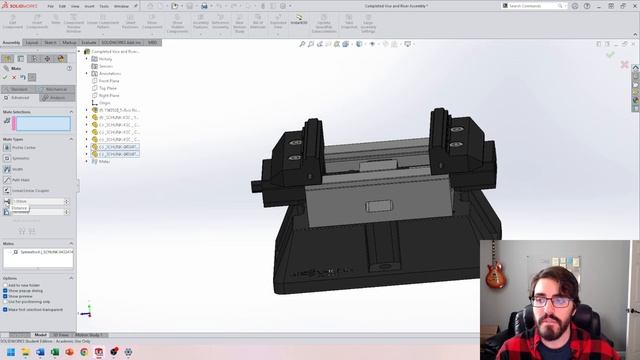 SolidWorks Assemblies: Advanced and Mechanical Mates