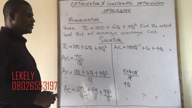 OPTIMIZATION part 2