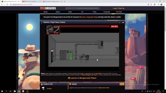 Первое видео по Madness Combat:Project Nexus