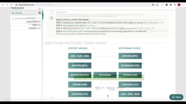 Bestchange.free2ex.com - how to use for exchange fiat and cryptocurrency