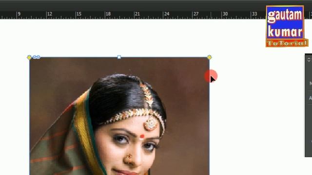 Adobe Indesign Mein Photo Ya Image Ke 4 Corners Ko Round Kaise Kare Simple tarike Se in Hindi