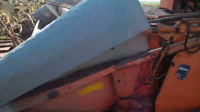 Уборка подсолнуха 2018 ,Dronningborg D1250..