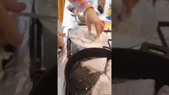 Хрустящая жареная рыба