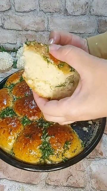 Чесночные Пампушки. бомба рецепт. 🤩