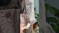 Вязаные летние сумки в наличии/ с мухоморами и цветами.