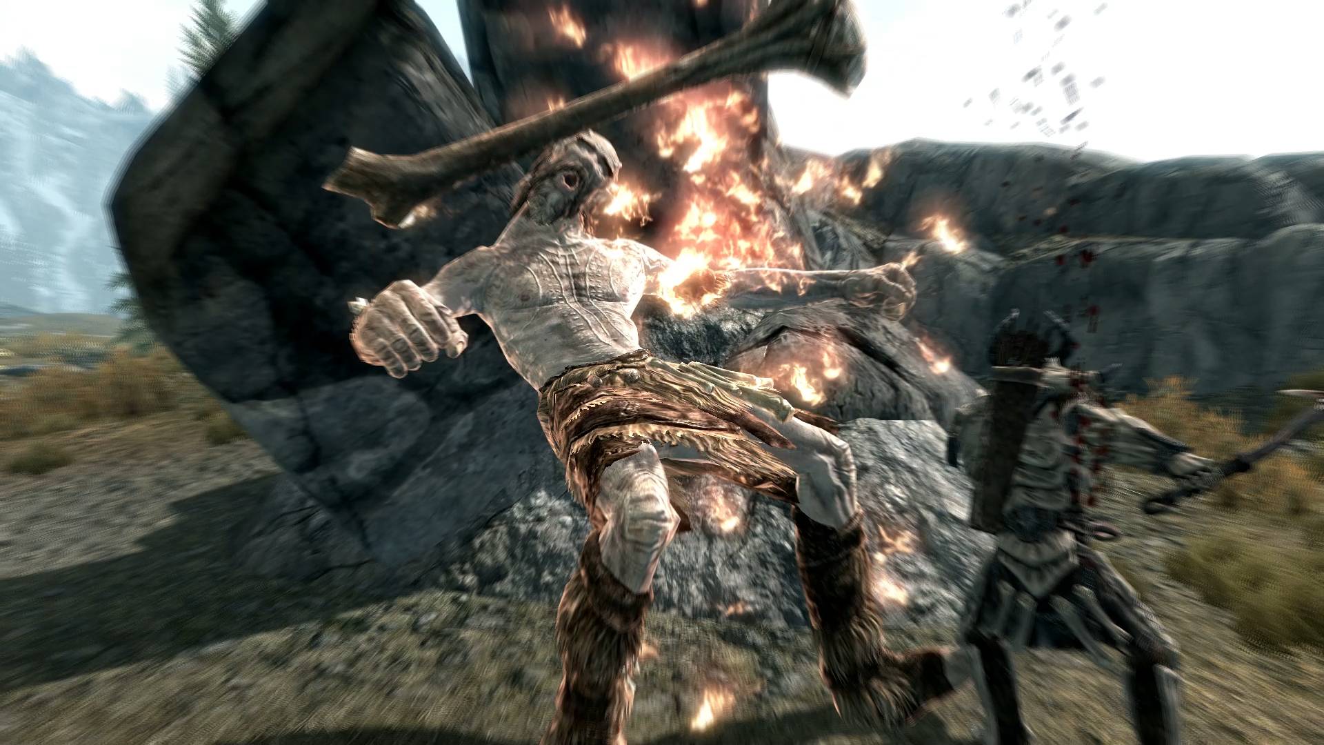 The Elder Scrolls V: Skyrim. Водоем Холодный Ветер: убить тамошнего великана. Прохождение от SAFa